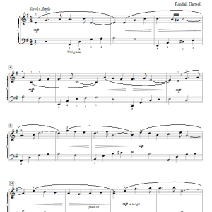 Randall Hartsell Tomorrow's Rainbow Musik Noten - Educational Piano - 67803-0