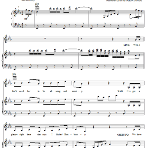 Randy Crenshaw A Girl Worth Fighting For (from Mulan II) Musik Noten - Piano, Vocal & Guitar Chords - 50554-0