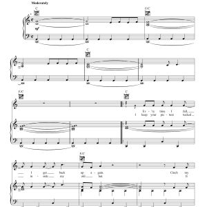 Randy Houser Like A Cowboy Musik Noten - Piano, Vocal & Guitar Chords - 158377-0