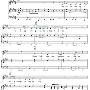 Randy Rogel The World Is Looking Up To You Musik Noten - Piano, Vocal & Guitar Chords - 19827-0