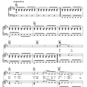Rascal Flatts All Night To Get There Musik Noten - Piano, Vocal & Guitar Chords - 85323-0