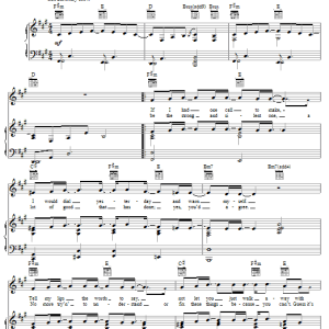 Rascal Flatts Better Now Musik Noten - Piano, Vocal & Guitar Chords - 63037-0