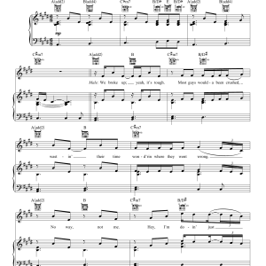 Rascal Flatts feat. Natasha Bedingfield Easy Musik Noten - Piano, Vocal & Guitar Chords - 85317-0