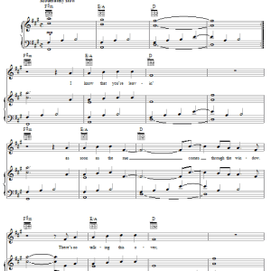 Rascal Flatts Help Me Remember Musik Noten - Piano, Vocal & Guitar Chords - 63036-0
