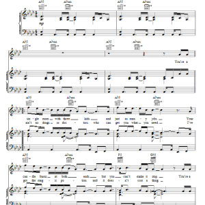 Rascal Flatts Play Musik Noten - Piano, Vocal & Guitar Chords - 85318-0