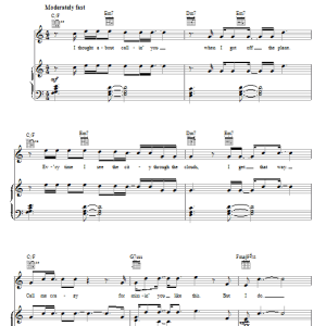 Rascal Flatts Then I Did Musik Noten - Piano, Vocal & Guitar Chords - 55156-0