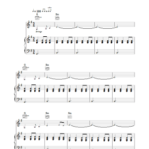 Ray LaMontagne All The Wild Horses Musik Noten - Piano, Vocal & Guitar Chords - 38048-0