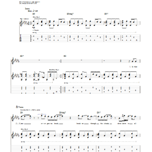 Ray LaMontagne and The Pariah Dogs Are We Really Through Musik Noten - Guitar Tab - 78148-0