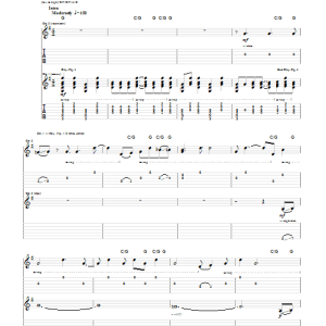 Ray LaMontagne and The Pariah Dogs Devil's In The Jukebox Musik Noten - Guitar Tab - 78146-0