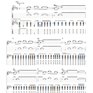 Ray LaMontagne and The Pariah Dogs God Willin' & The Creek Don't Rise Musik Noten - Guitar Tab - 78144-0
