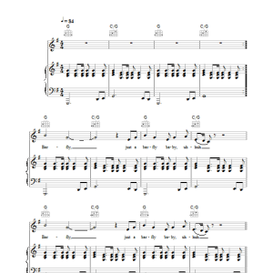 Ray LaMontagne Barfly Musik Noten - Piano, Vocal & Guitar Chords - 38041-0