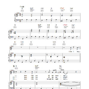 Ray LaMontagne Can I Stay Musik Noten - Piano, Vocal & Guitar Chords - 38045-0
