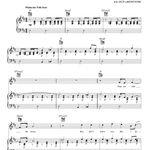 Ray LaMontagne Without Words Musik Noten - Piano, Vocal & Guitar Chords - 155400-0