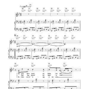 Ray LaMontagne You Can Bring Me Flowers Musik Noten - Piano, Vocal & Guitar Chords - 38036-0