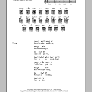 Ray Noble Cherokee (Indian Love Song) Musik Noten - Guitar Chords/Lyrics - 84950-0