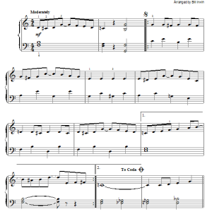 Raymond Birch Powder Rag Musik Noten - Easy Piano - 86920-0