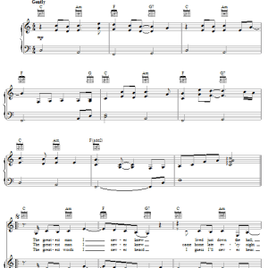 Reba McEntire The Greatest Man I Never Knew Musik Noten - Piano, Vocal & Guitar Chords - 53402-0