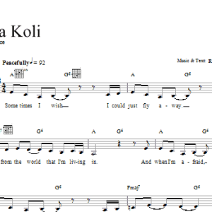 Rebecca Schwartz Sh'ma Koli Musik Noten - Lead Sheet / Fake Book - 66286-0