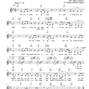 Rebecca Schwartz We Celebrate Together Musik Noten - Lead Sheet / Fake Book - 66310-0