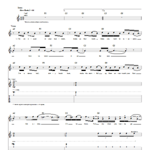 Red Hot Chili Peppers Don't Forget Me Musik Noten - Guitar Tab - 21994-0