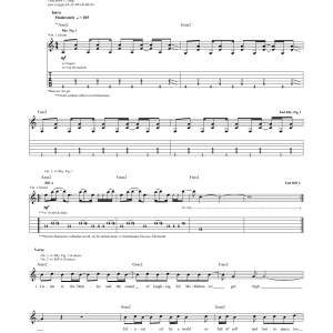 Red Hot Chili Peppers Encore Musik Noten - Guitar Tab - 173988-0