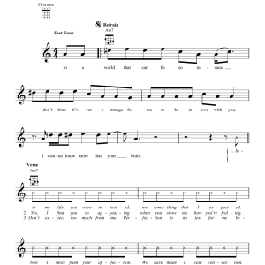 Red Hot Chili Peppers Show Me Your Soul Musik Noten - Ukulele - 176647-0