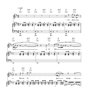 Reef Place Your Hands Musik Noten - Piano, Vocal & Guitar Chords - 45032-0