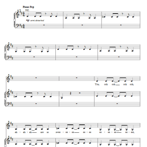Regina Spektor Dance Anthem Of The 80's Musik Noten - Piano, Vocal & Guitar Chords - 73434-0
