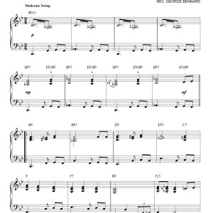 Rev. George Bennard The Old Rugged Cross [Jazz version] (arr. Brent Edstrom) Musik Noten - Piano Solo - 156550-0