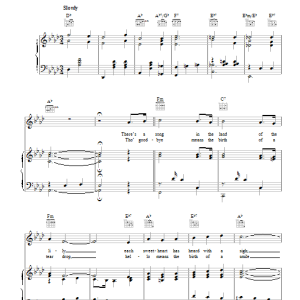 Richard A. Whiting Till We Meet Again Musik Noten - Piano, Vocal & Guitar Chords - 111264-0