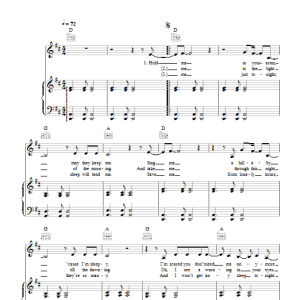 Richard Hawley Valentine Musik Noten - Piano, Vocal & Guitar Chords - 40175-0