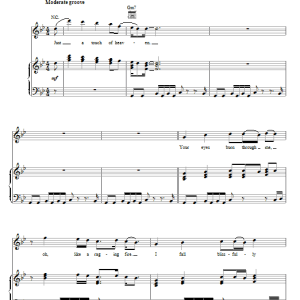 Richard Marx Touch Of Heaven Musik Noten - Piano, Vocal & Guitar Chords - 77623-0