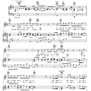 Richard Marx Until I Find You Again Musik Noten - Piano, Vocal & Guitar Chords - 77622-0