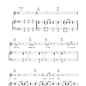 Richard O'Brien Planet Schmanet Janet Musik Noten - Piano, Vocal & Guitar Chords - 15853-0