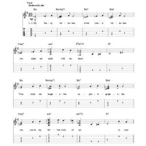 Richard Rodgers My Funny Valentine Musik Noten - Solo Guitar - 97065-0