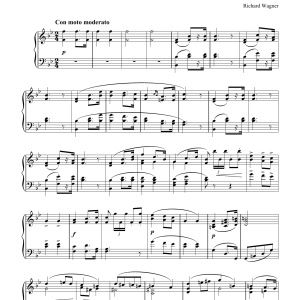 Richard Wagner Bridal Chorus (from Lohengrin) Musik Noten - Piano Solo - 33688-0