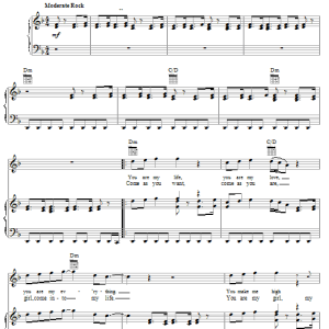 Rick James Sweet And Sexy Thing Musik Noten - Piano, Vocal & Guitar Chords - 21656-0
