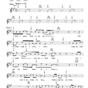 Rick Recht Carmelita Musik Noten - Lead Sheet / Fake Book - 65958-0
