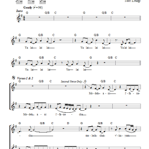 Rick Recht Modeh Ani Musik Noten - Lead Sheet / Fake Book - 66180-0