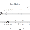 Rick Recht Oseh Shalom Musik Noten - Lead Sheet / Fake Book - 66611-0