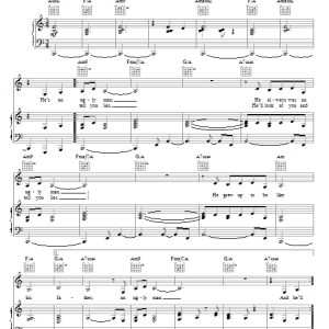 Rickie Lee Jones Ugly Man Musik Noten - Piano, Vocal & Guitar Chords - 81228-0