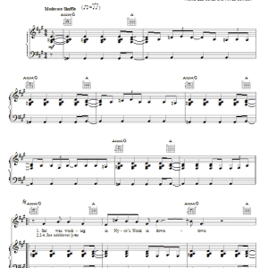 Rickie Lee Jones Weasel And The White Boys Cool Musik Noten - Piano, Vocal & Guitar Chords - 54094-0