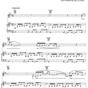 Rihanna A Girl Like Me Musik Noten - Piano, Vocal & Guitar Chords - 56412-0