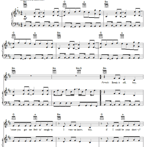 Rihanna Break It Off Musik Noten - Piano, Vocal & Guitar Chords - 56410-0