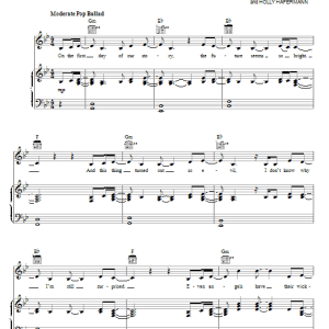 Rihanna feat. Eminem Love The Way You Lie, Pt. 2 Musik Noten - Piano, Vocal & Guitar Chords - 84692-0
