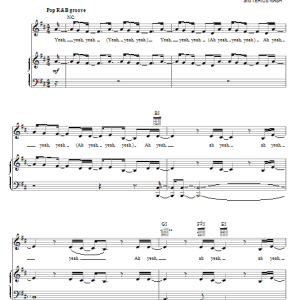 Rihanna featuring Jeezy Hard Musik Noten - Piano, Vocal & Guitar Chords - 74565-0