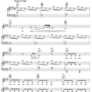 Rihanna Question Existing Musik Noten - Piano, Vocal & Guitar Chords - 63109-0