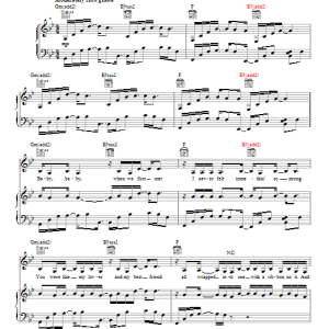 Rihanna Rehab Musik Noten - Piano, Vocal & Guitar Chords - 63118-0