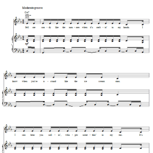 Rihanna Sell Me Candy Musik Noten - Piano, Vocal & Guitar Chords - 63117-0