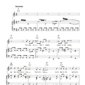 Ringo Starr You're Sixteen (You're Beautiful And You're Mine) Musik Noten - Piano, Vocal & Guitar Chords - 43242-0